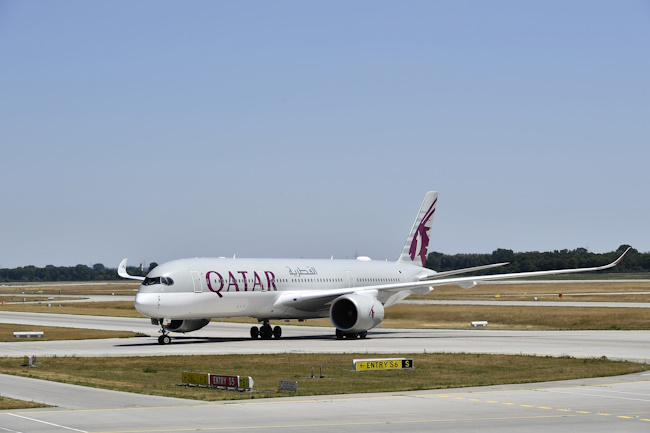 A350 von Qatar Airways